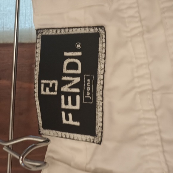 Authentic Vintage White Fendi Jeans - Picture 4 of 8
